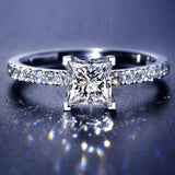 Anillo de corte princesa Caliope