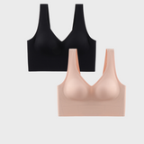 Yack Saint® Sujetador deportivo sin tirantes con cuello en V y espalda lisa