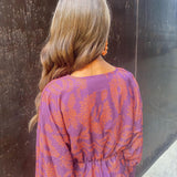 Ely | Vestido Midi de Cuello en V Profundo para Mujeres