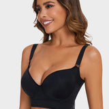 Yack Saint® Sujetador push-up con espalda lisa – Beige (2 unidades)