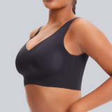 Yack Saint® Sujetador deportivo sin tirantes con cuello en V y espalda lisa
