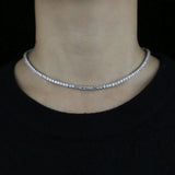 Collar de cadena de tenis