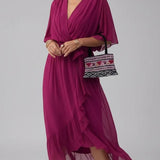 Hadley | Vestido Midi de Cóctel con Cintura Ajustable para Mujeres