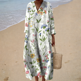 Eva - Vestido de Verano Impreso Halagador