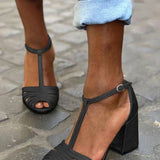 SANDALIAS ELEGANTES CON T-BAR