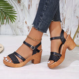 Haven - Sandalias Trenzadas