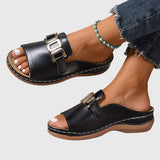 Kathryn - Sandalias Comodas con Hebilla
