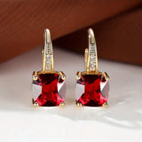 Pendientes de Aro Mystic Stone | Dorado