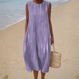 Axel - Vestido de Verano Cómodo Sin Mangas