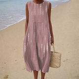 Sasha - Vestido de Verano Cómodo Sin Mangas