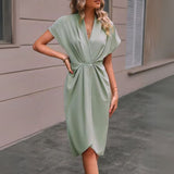 Anoukka | Vestido de cóctel midi elegante para mujeres