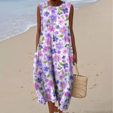 Lavanda - Vestido Floral de Verano