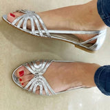 Eleonora | Sandalias Doradas Luz de Verano