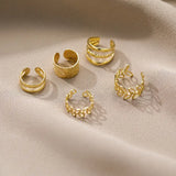 Set de pendientes estilo Hip Hop Y2K
