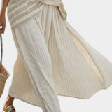 Isaura - Conjunto Elegante de Lino