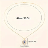 Collar Kavella Noctazure | Oro