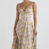 Ebba | Vestido Midi de Verano Sin Mangas para Mujeres