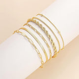Set de pulseras Isabella Vernetta | Oro blanco