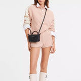 MINI BOLSO DE PIEL LONGCHAM | MARRÓN