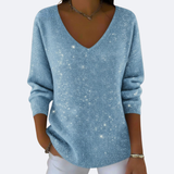 Marina - Elegante Jersey on Escote en V
