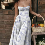 Ember | Vestido Midi Sin Mangas Estilo Corsé para Mujeres