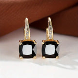 Pendientes de Aro Mystic Stone | Dorado