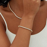 Pulsera de Tenis | Dorado