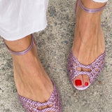 Isadora | Sandalias Trenzadas Doradas