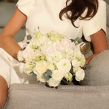 Dulce Vestido Blanco Con Espalda Abierta y Lazo