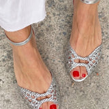 Isadora | Sandalias Trenzadas Doradas
