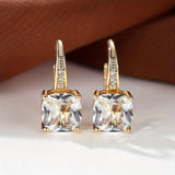 Pendientes de Aro Mystic Stone | Dorado