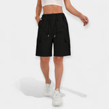 Pantalones Cortos Cargo Femeninos de Verano