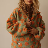 Daisy - Sudadera Polar Floral