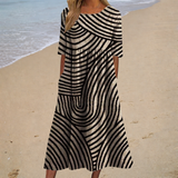 Thais - Vestido largo fluido, chic y cómodo