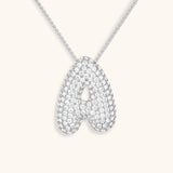 Collar de inicial con burbujas Hailey
