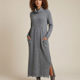 Vestido Maxi de Otoño – Sudadera Elegante de Corte Suelto para Reuniones Acogedoras de Otoño