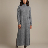 Vestido Maxi de Otoño – Sudadera Elegante de Corte Suelto para Reuniones Acogedoras de Otoño