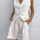 Conjunto de Shorts de Dos Piezas Sophia