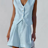 Conjunto de Shorts de Dos Piezas Sophia