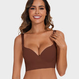 Yack Saint® Sujetador push-up con espalda alisadora – Rosa