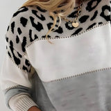 Júlia - Camiseta Casual Leopardo