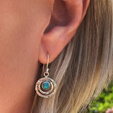 Pendientes boho de Saturno