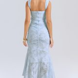 Vestido Maxi de Novia con Corsé de Encaje