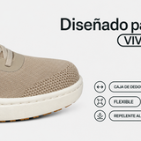 Lena - Beige Zapatillas de confort ligeras para el día a día