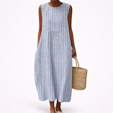 Rosa - Vestido de Verano Cómodo Sin Mangas