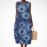 Adelaida - Vestido de Verano Cómodo Sin Mangas