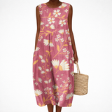 Margaux - Vestido de Verano Cómodo Sin Mangas