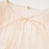 Aurore Vestido Mini con Volantes y Pliegues Completos