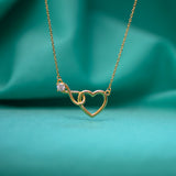 Collar Corazón Infinito