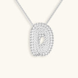 Collar de inicial con burbujas Hailey